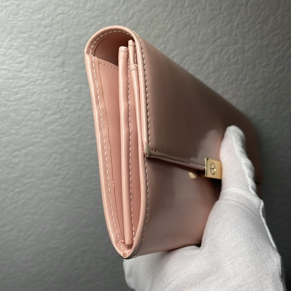 Auth CARTIER Love Collection Long Blush Pink Wallet/crossbody, EUC,RARE - Picture 11 of 17